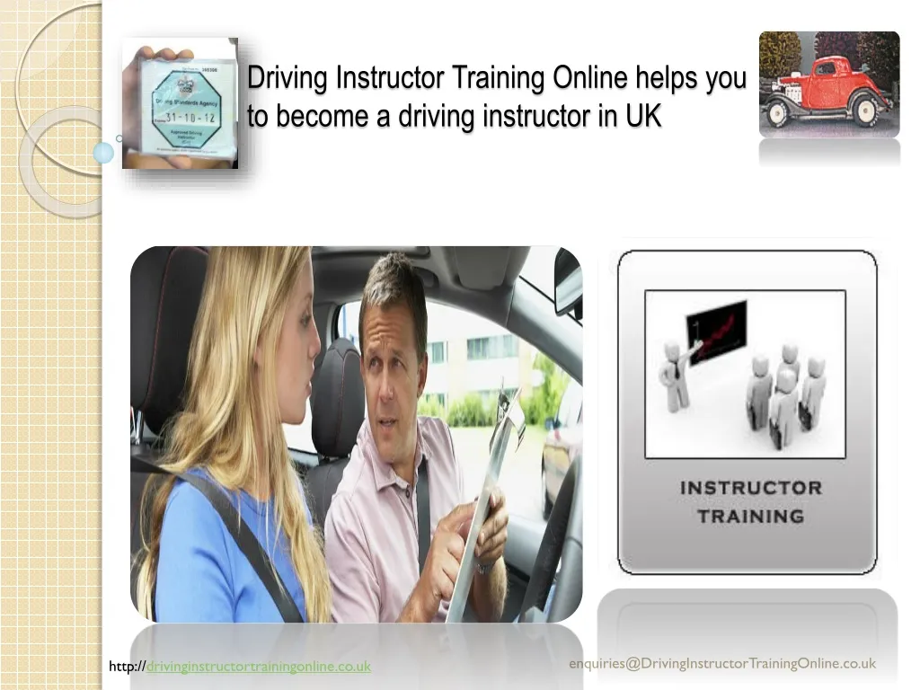 driving instructor training online helps you to become a driving instructor in uk n.