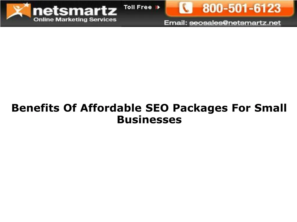 benefits of affordable seo packages for small n.