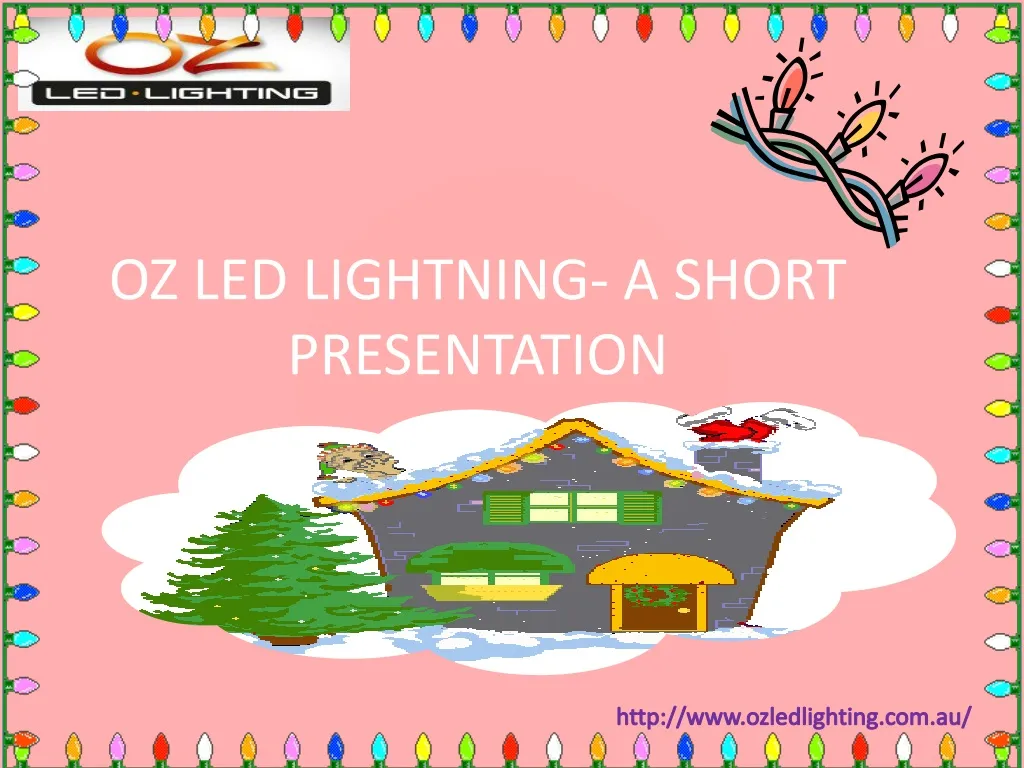 oz led lightning a short presentation n.