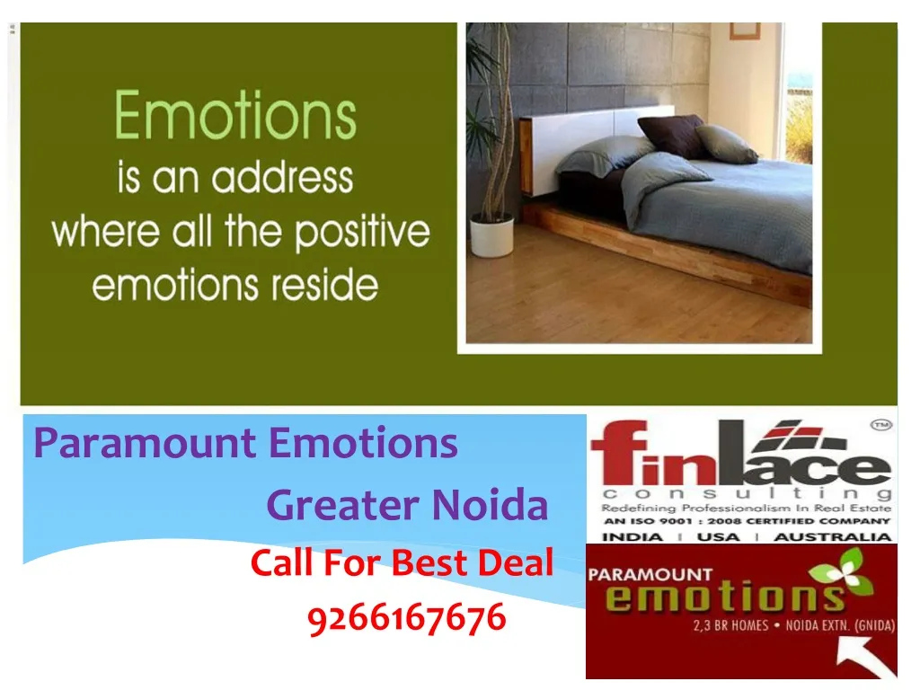 paramount emotions greater noida call for best deal 9266167676 n.