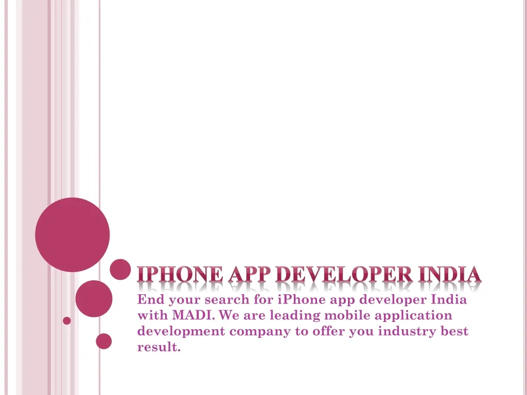 iphone app developer india n.