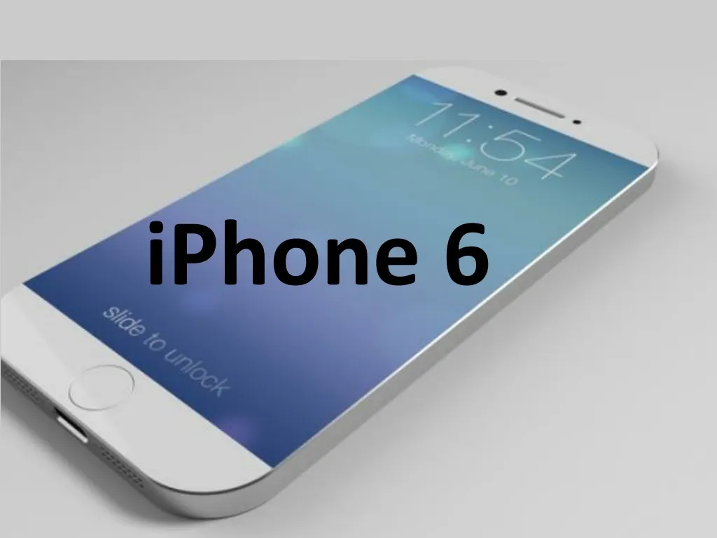 presentation iphone 6