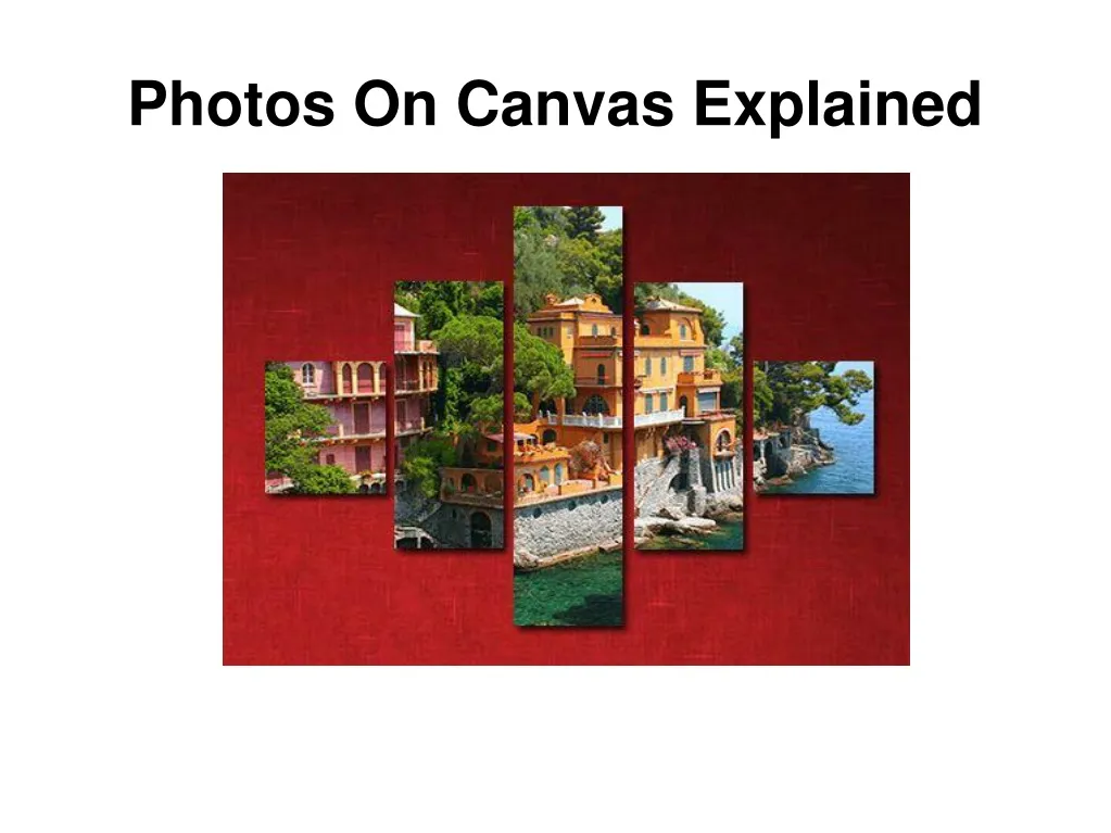 photos on canvas explained n.