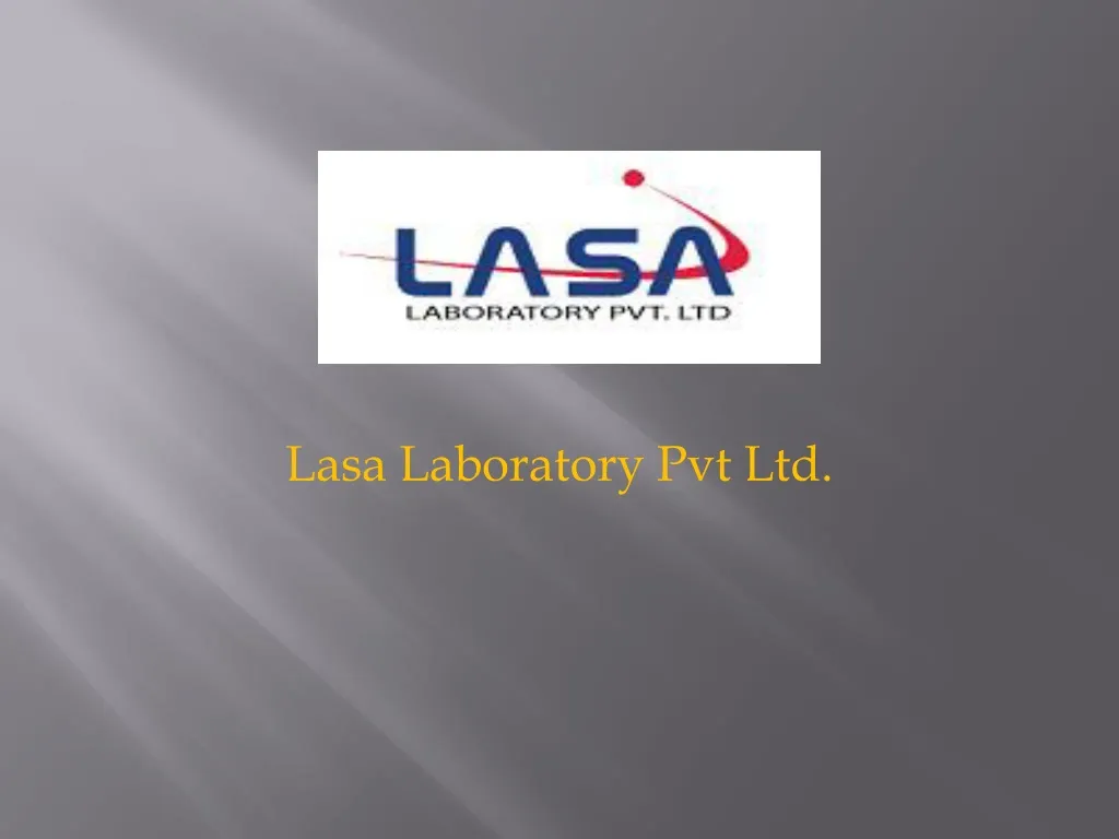 lasa laboratory pvt ltd n.