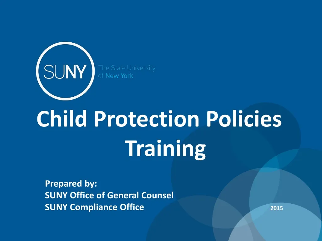 child protection policies training n.
