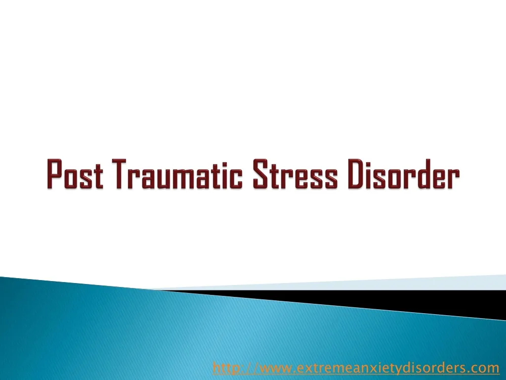 PPT - Help Guide for Post Traumatic Stress Disorder PowerPoint ...