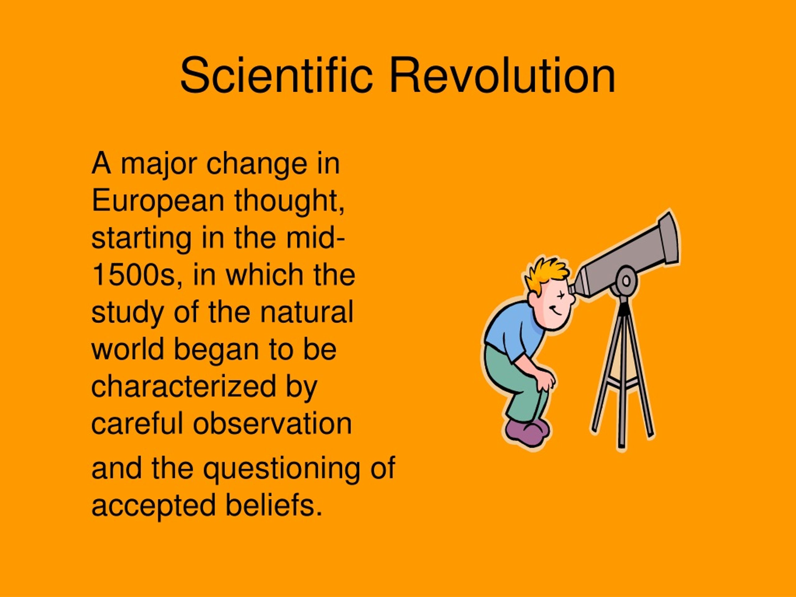 scientific revolution meaning essay