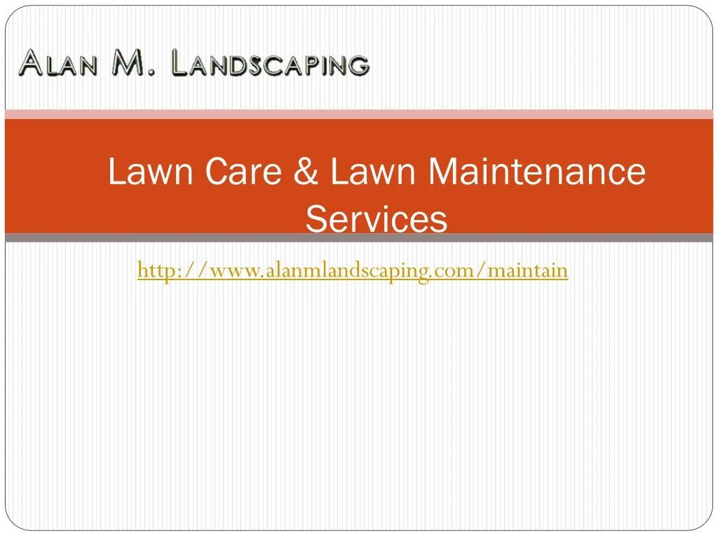lawn care lawn maintenance services n.
