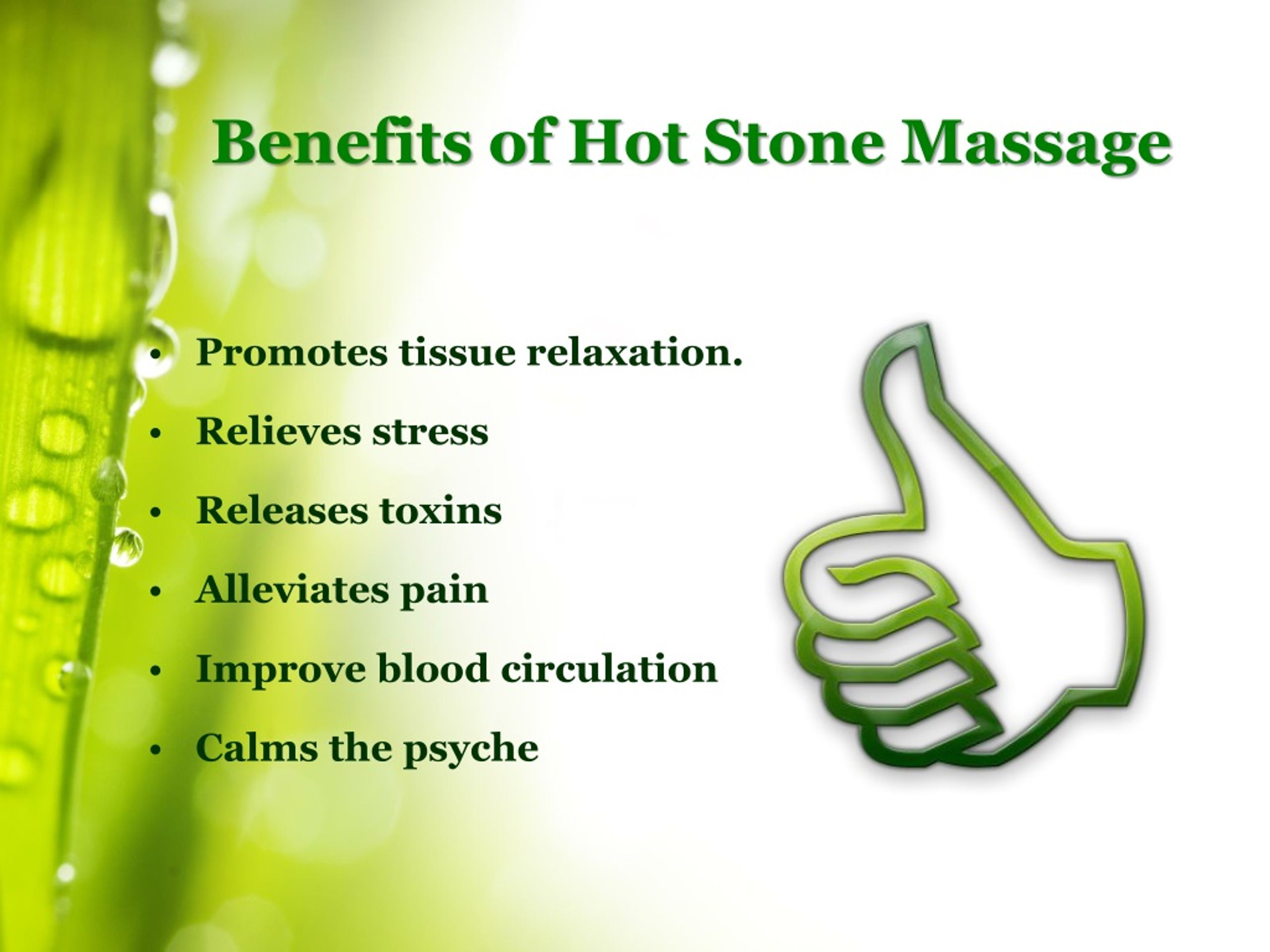 Ppt Get Hot Stone Massage In Brisbane To Relieve Your Stress