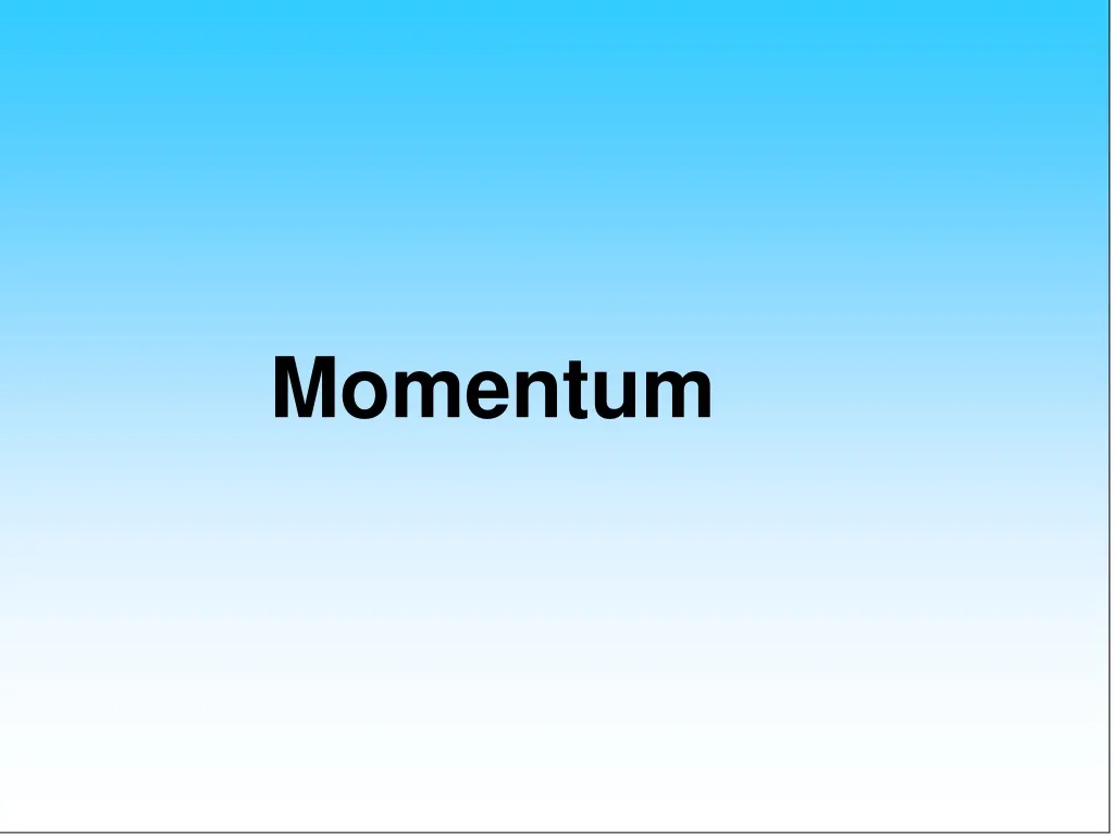 momentum n.