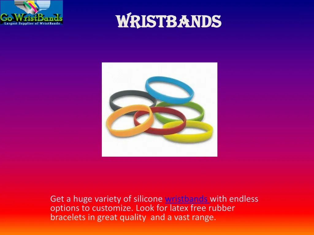 wristbands n.