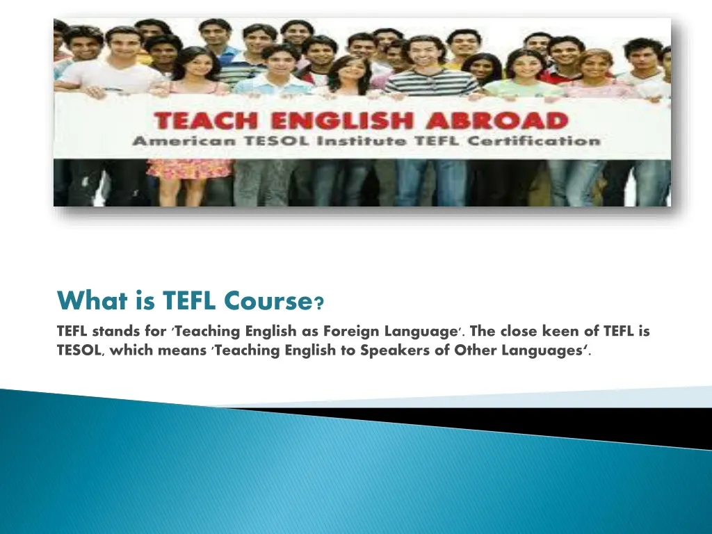 presentation meaning tefl