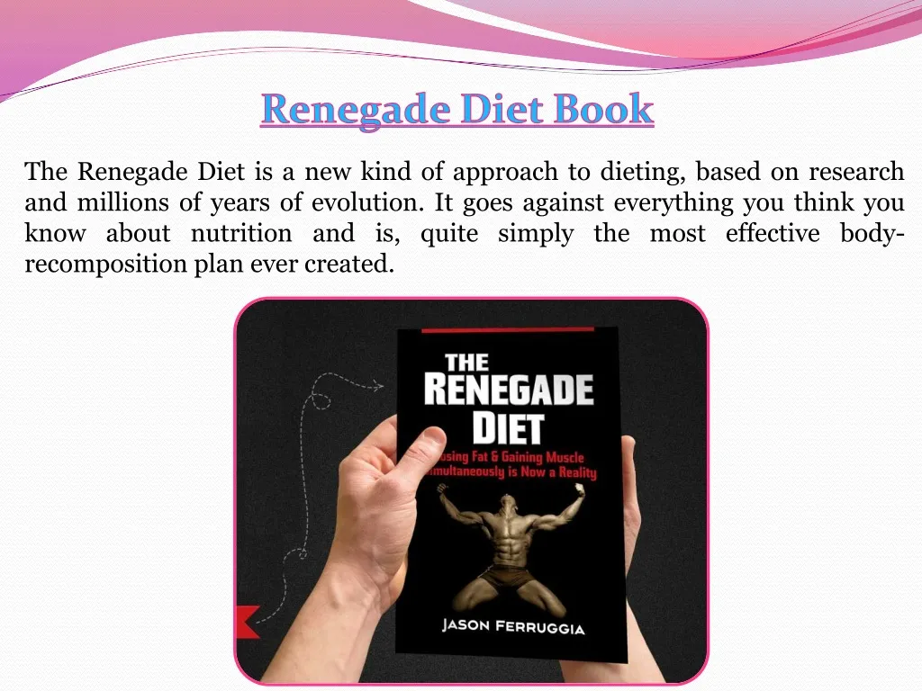 renegade diet book n.