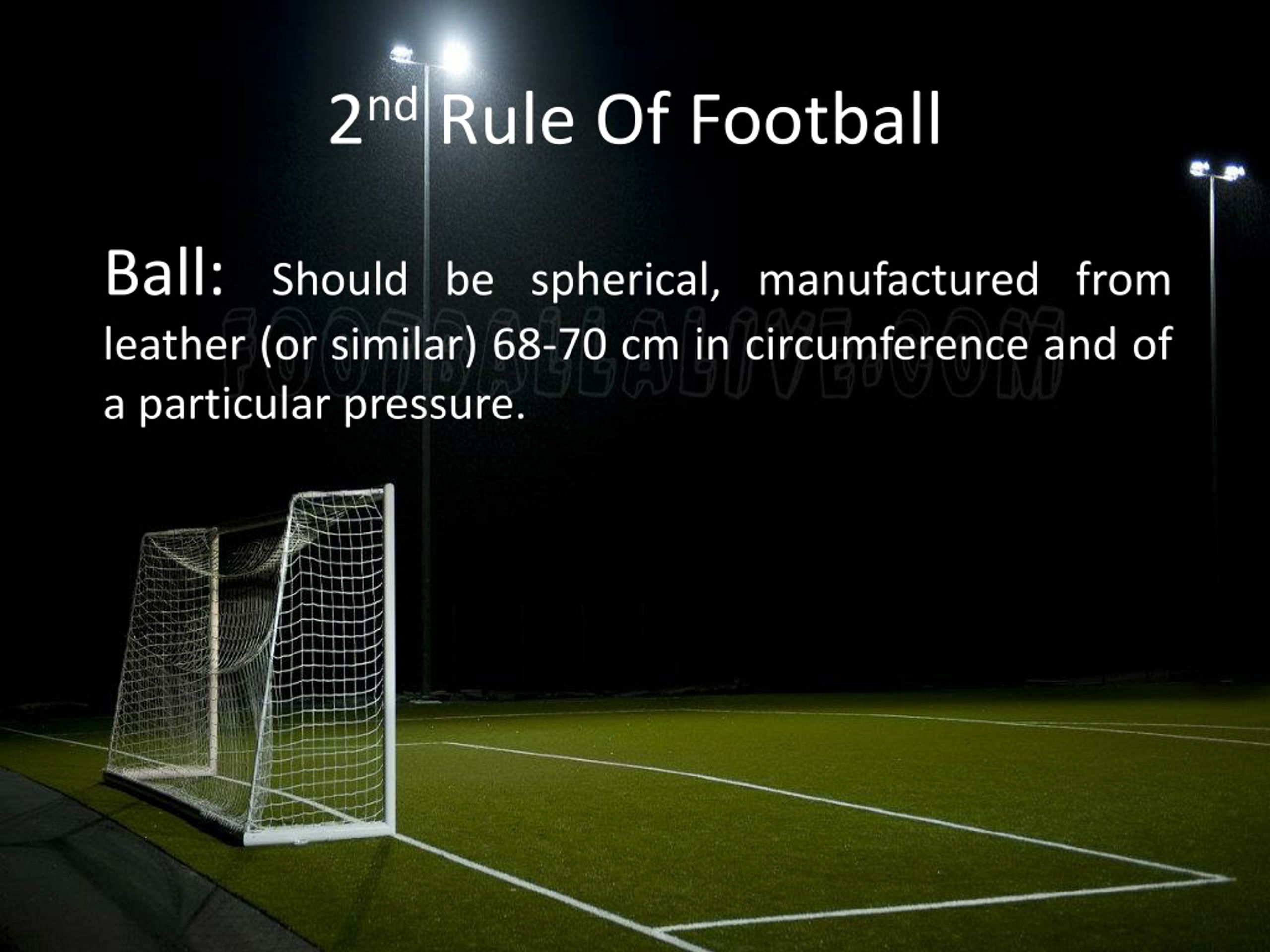 soccer rules presentation