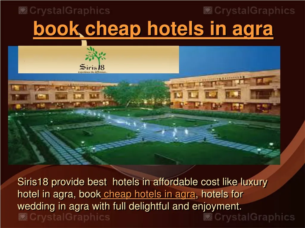book cheap hotels in agra n.