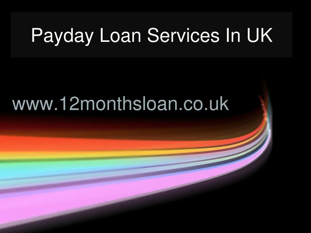 payday loan services in uk n.
