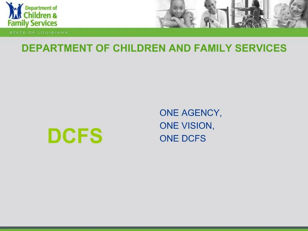 department of children family