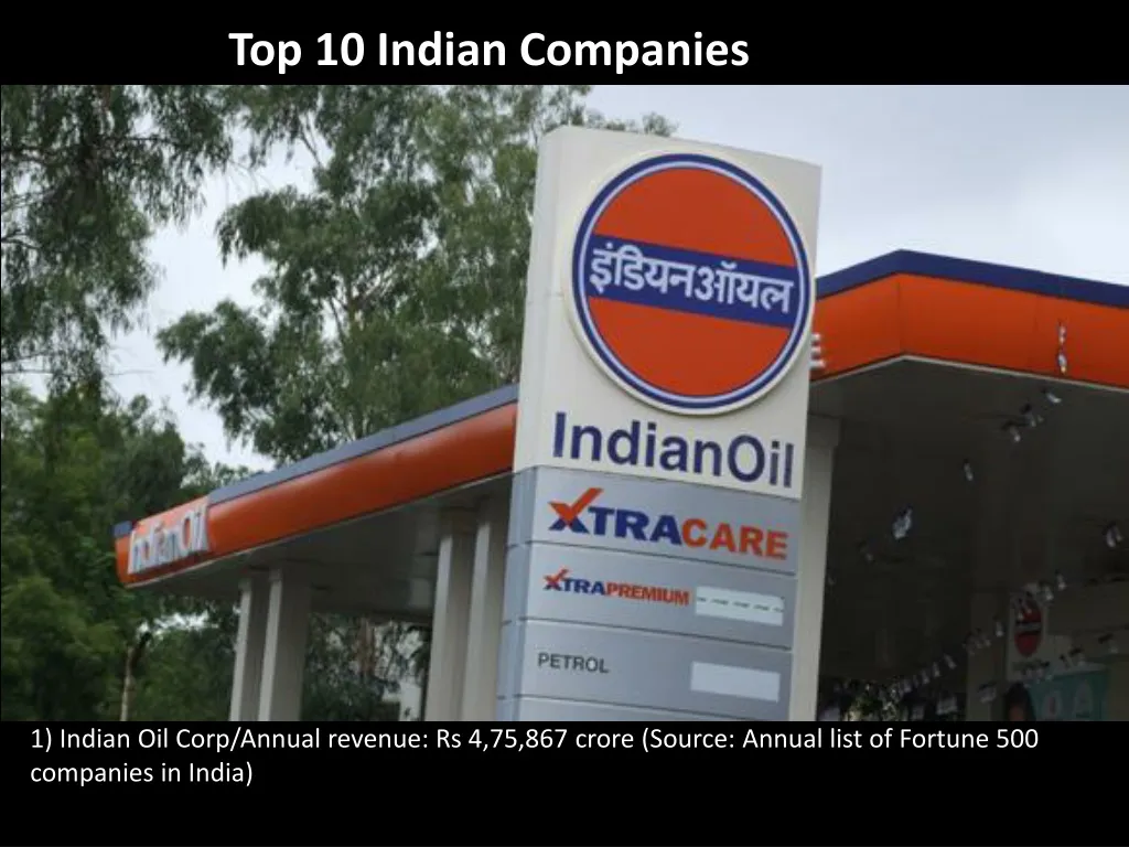 top 10 indian companies n.
