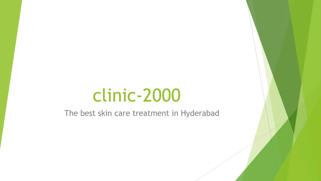 PPT Best Skin Care Hospital in Hyderabad, India PowerPoint