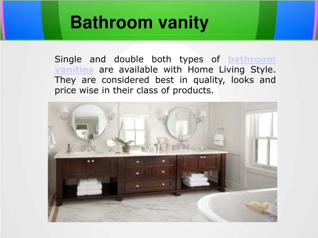 bathroom vanity n.