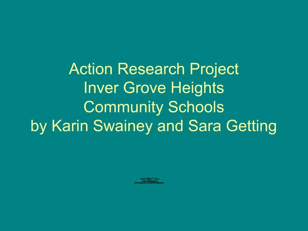 PPT Action Research Project Inver Grove Heights Community Schools by
