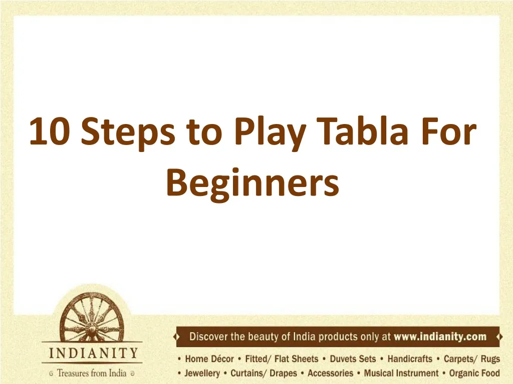 10 steps to play tabla for beginners n.