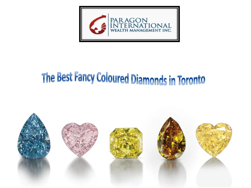 the best fancy coloured diamonds in toronto n.