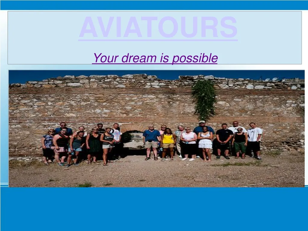 aviatours your dream is possible n.