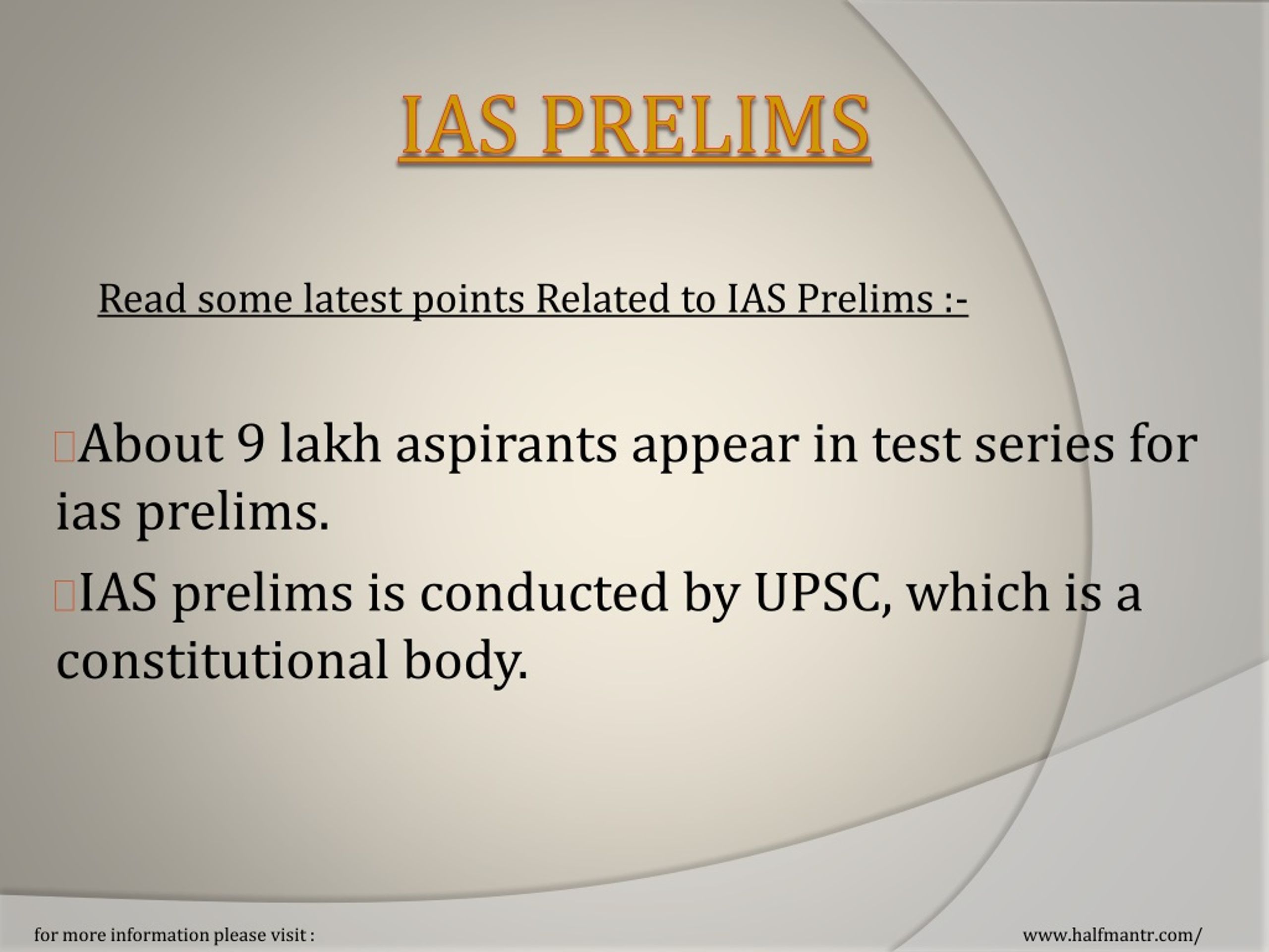 PPT - Are You Wanted To Know About IAS Prelims PowerPoint Presentation ...