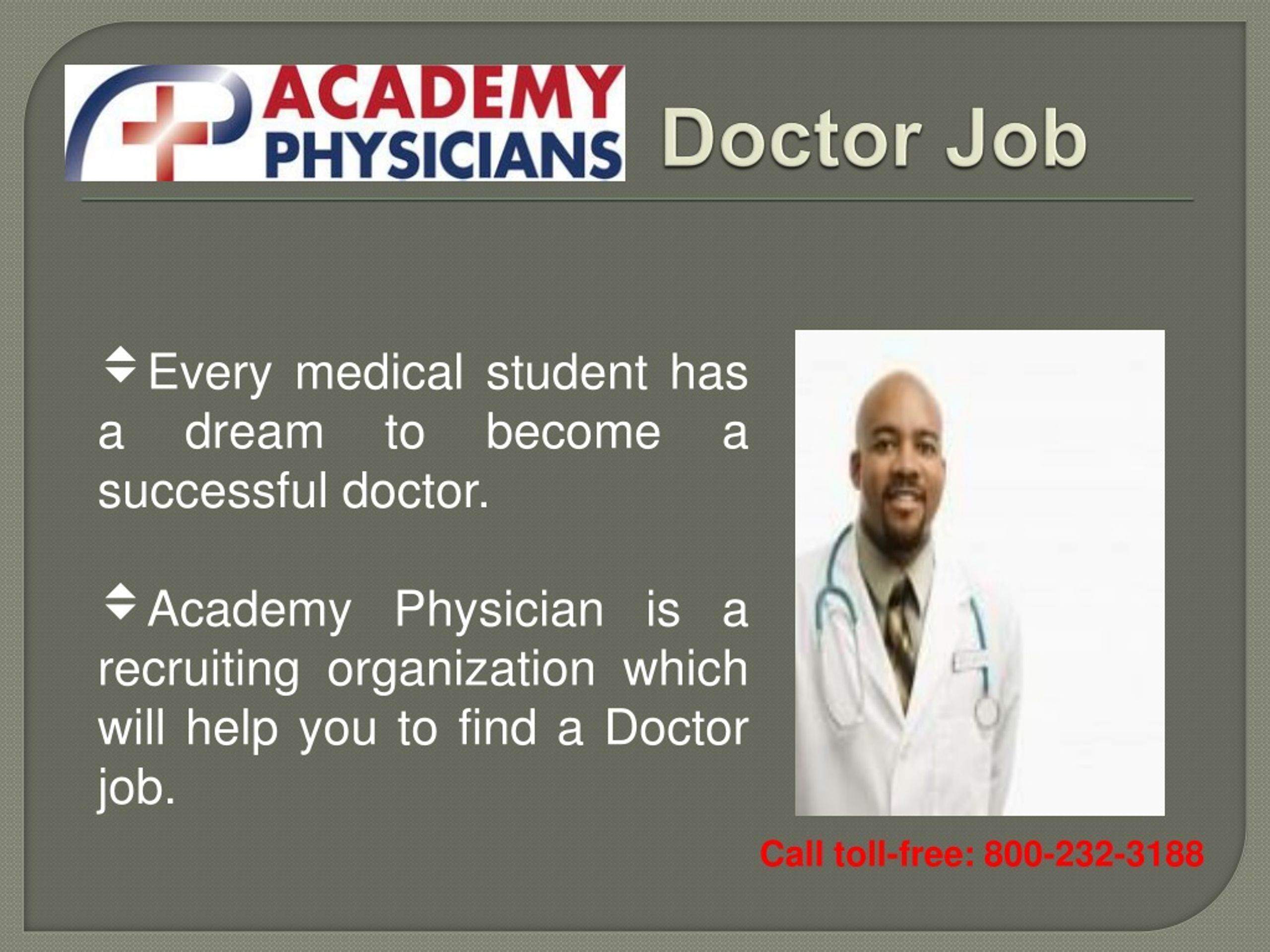 presentation about doctor job