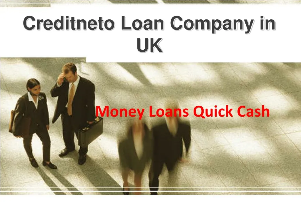 creditneto loan company in uk n.