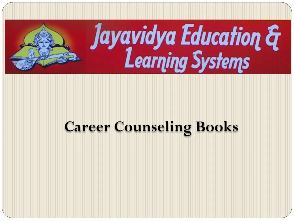 career counseling books n.