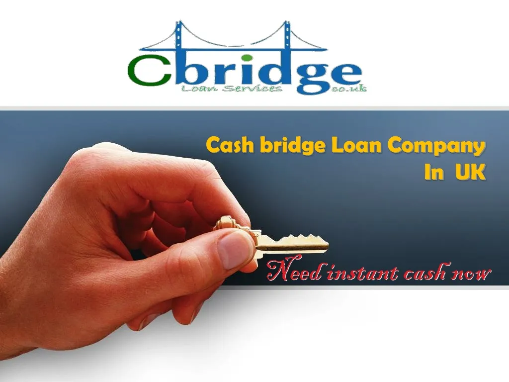 cash bridge loan company in uk n.