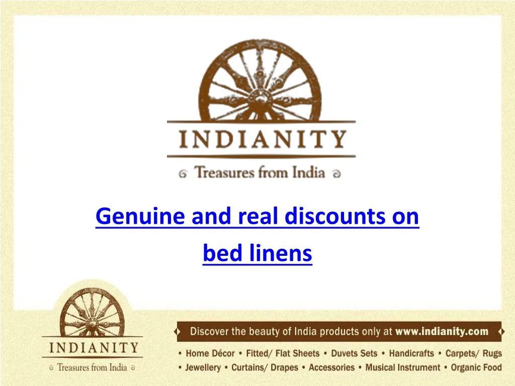 genuine and real discounts on bed linens n.