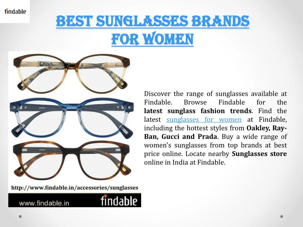 best sunglasses brands for women n.