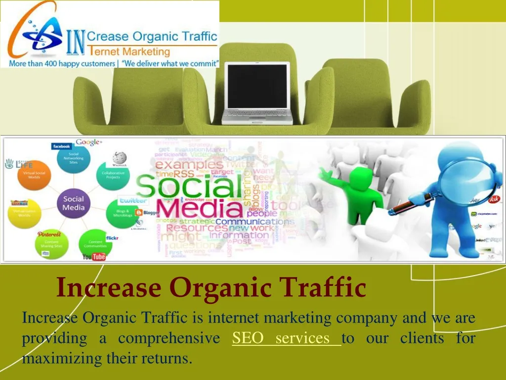 increase organic traffic n.