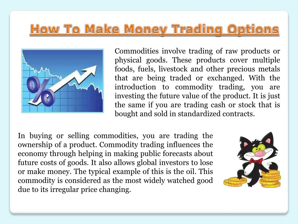 how to make money trading options n.