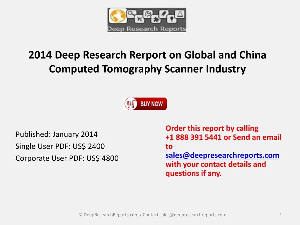 2014 deep research rerport on global and china computed tomography scanner industry n.