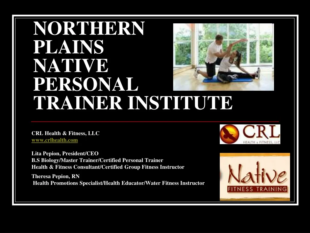 northern plains native personal trainer institute n.