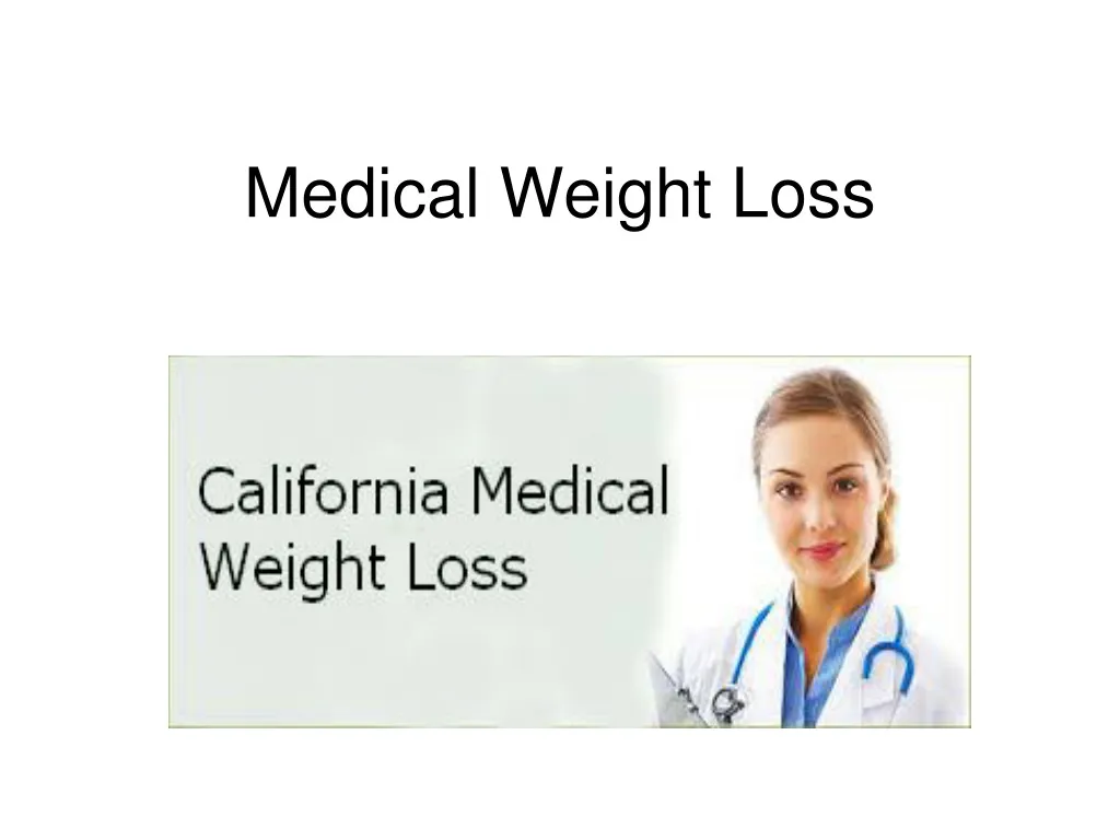 medical weight loss n.