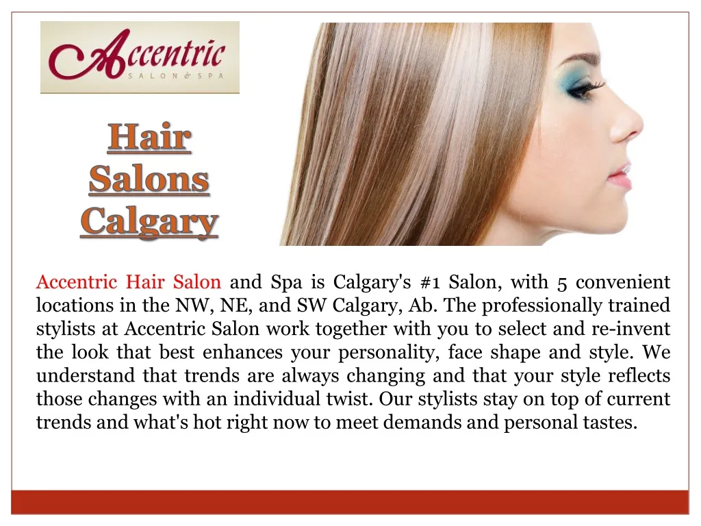 PPT Hair Salon Calgary PowerPoint Presentation, free download ID