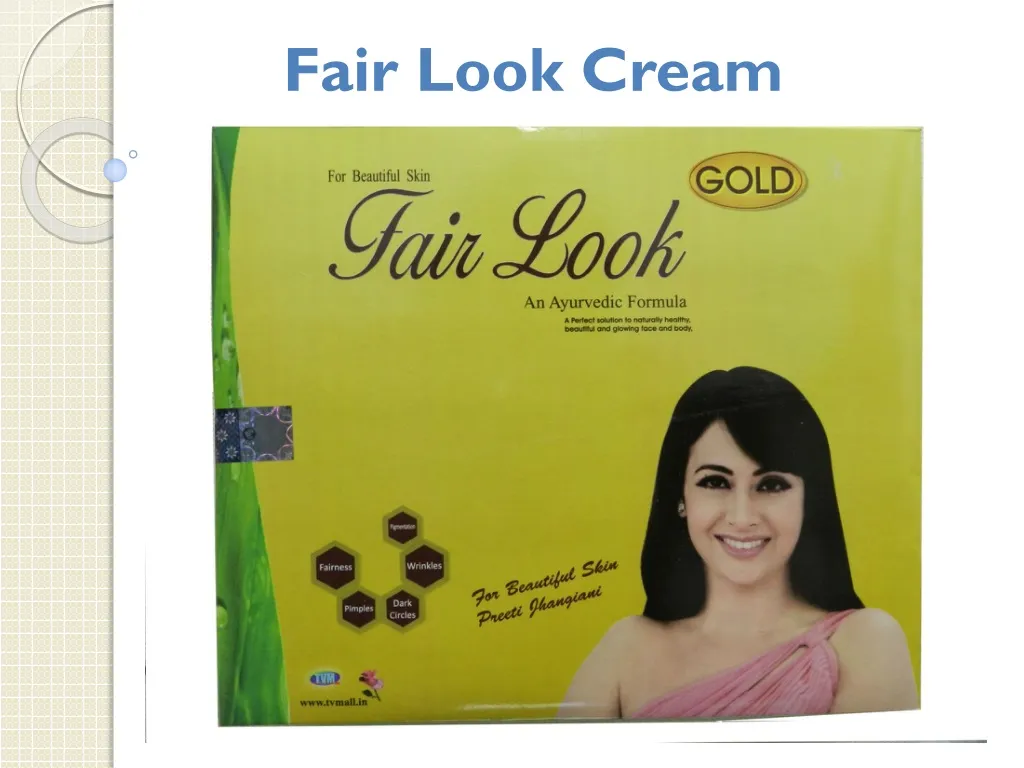fair look cream n.