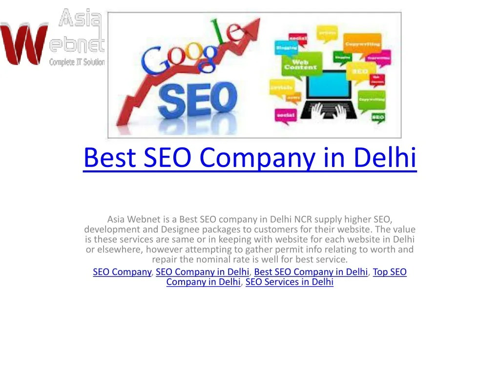 best seo company in delhi n.