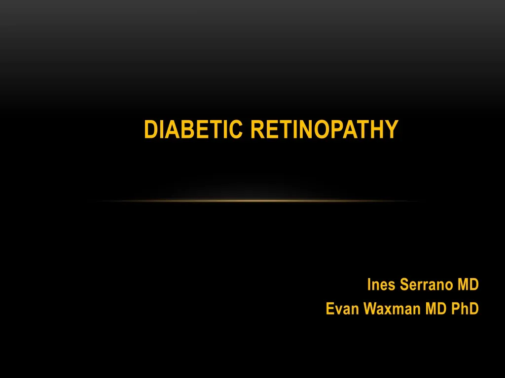 diabetic retinopathy n.
