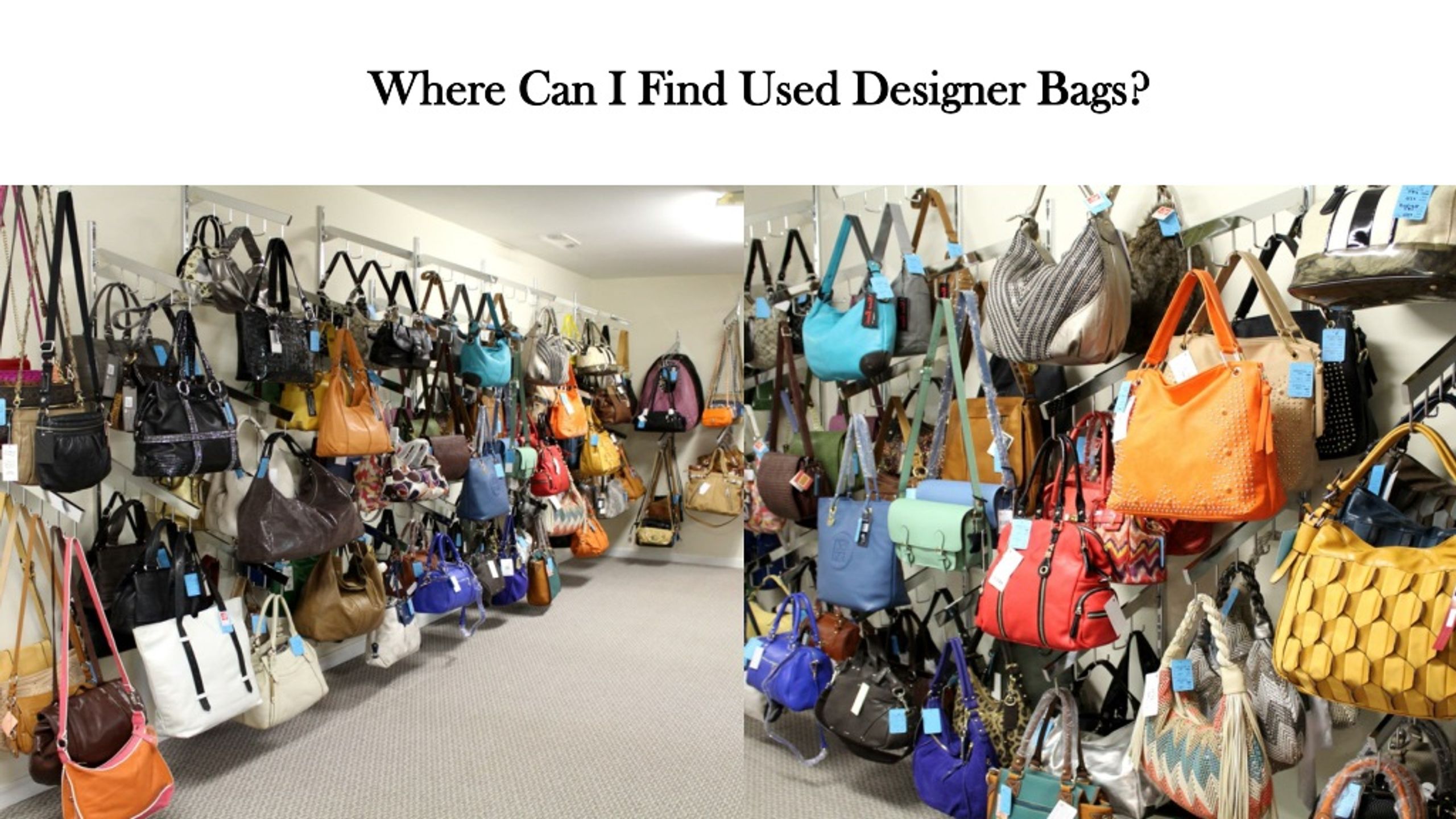 Shopping Used Designer Bags: High Quality, Low Prices