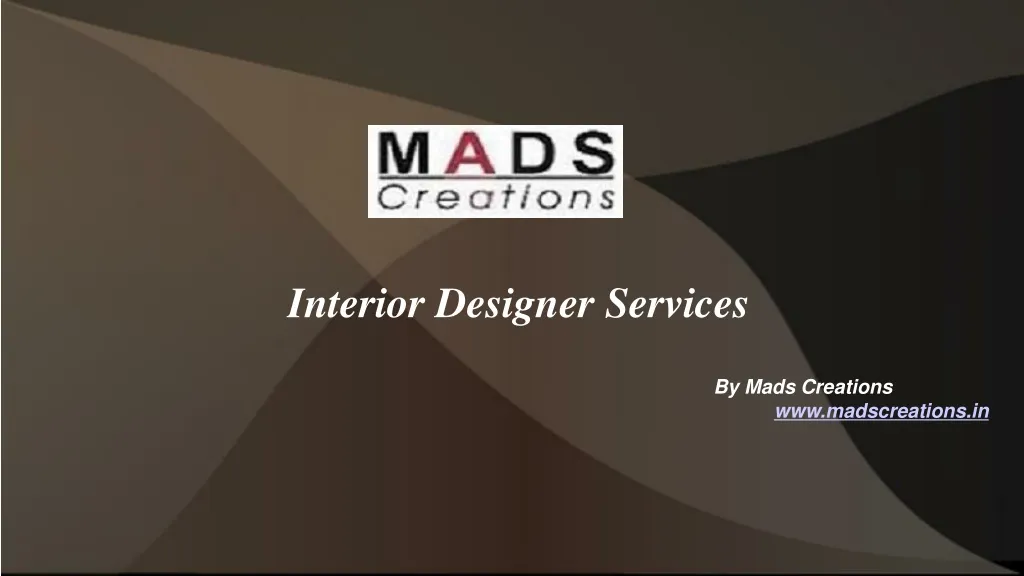 interior designer services n.