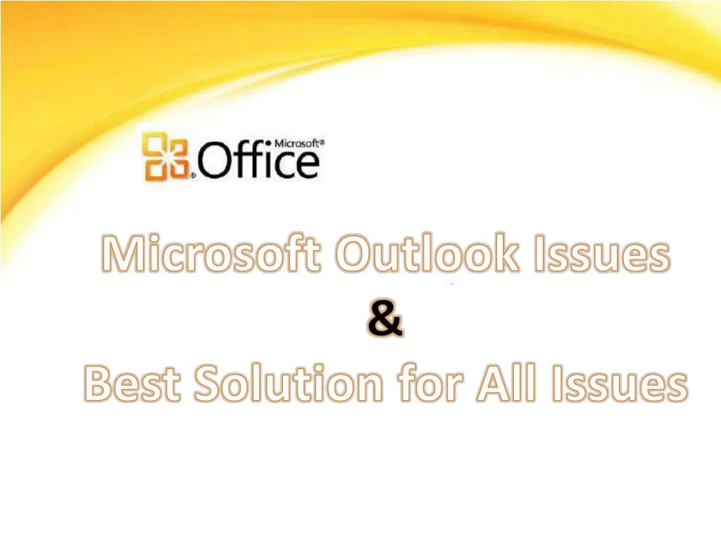 microsoft outlook issues best solution n.