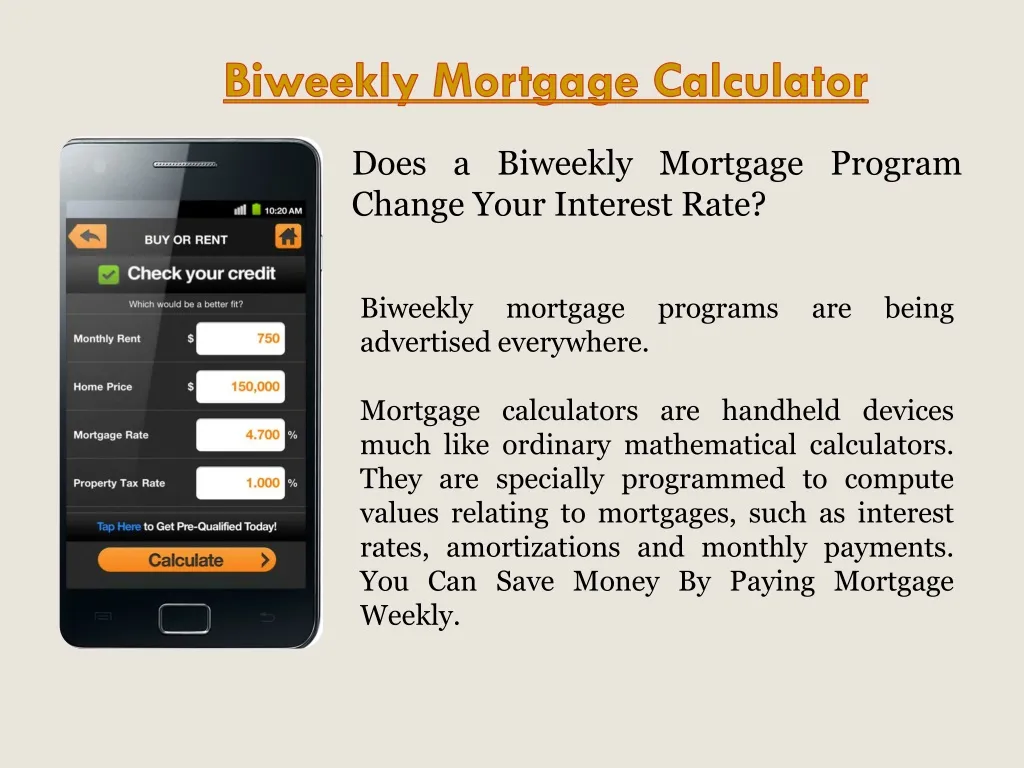 biweekly mortgage calculator n.