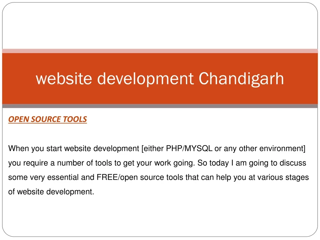 website development chandigarh n.