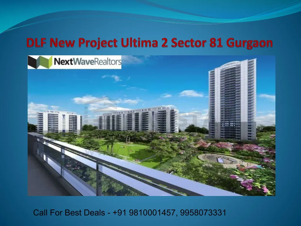 dlf new project ultima 2 sector 81 gurgaon n.